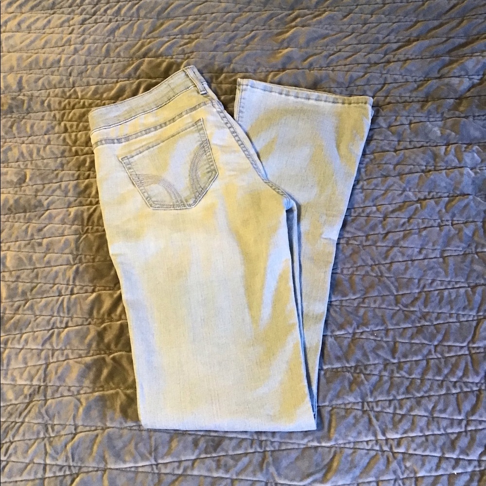 Hollister Boot Cut Jeans Light Wash